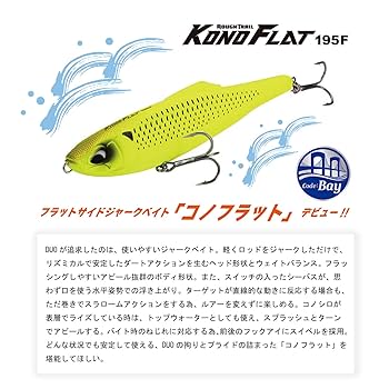 DUO コノフラット195F 2個セット　新品 DUO（ルアー） デュオ コノフラット195F DUO ROUGH TRAIL KONO